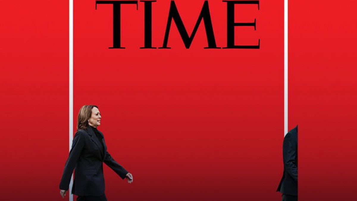 ABD medyası başkanı belirledi: TIME dergisinden Biden ve Kamala Harris kapağı
