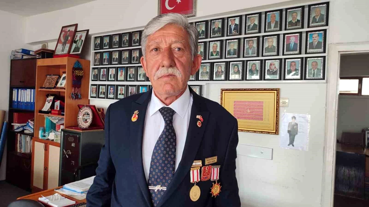 Kırşehirli Kıbrıs Gazisi Kemal Parlak, Kıbrıs Barış Harekatı’nın 50. yıl döneminde yaşadıklarını anlattı
