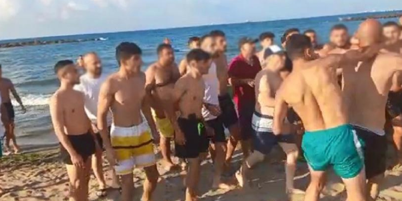Plajda kadınları taciz etti gözaltına alındı